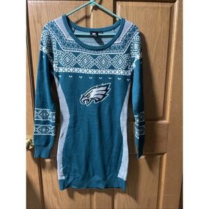 NFL Eagles Sweater Dress Women's Size Small